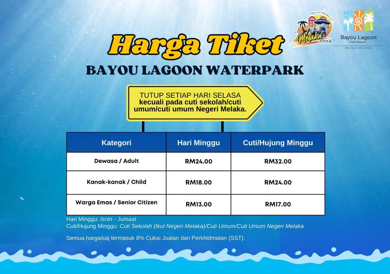 Bayou Lagoon Park Resort Malacca Kültér fotó